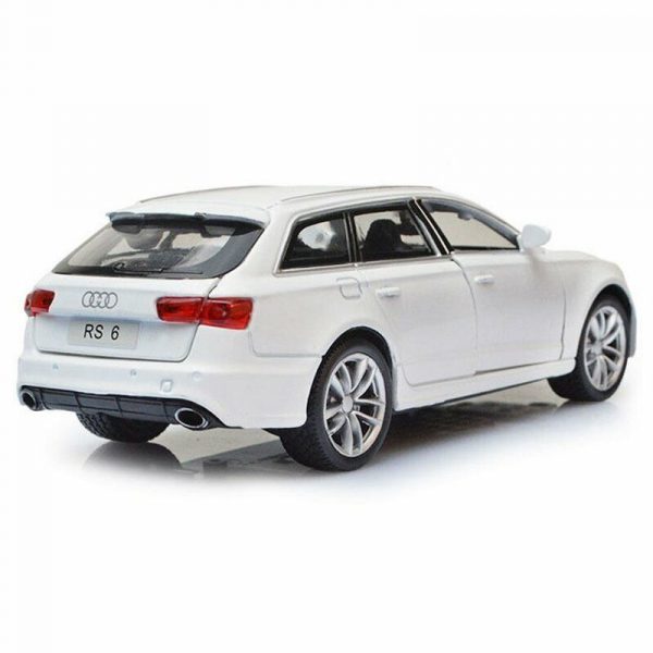 132 Audi RS6 Diecast Model Car High Simulation Light Sound Toy Gifts For Kids 293605257445 11