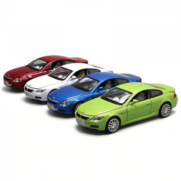 132 BMW M6 Diecast Model Car Pull Back Light Sound Toy Gifts For Kids 293605241245 7
