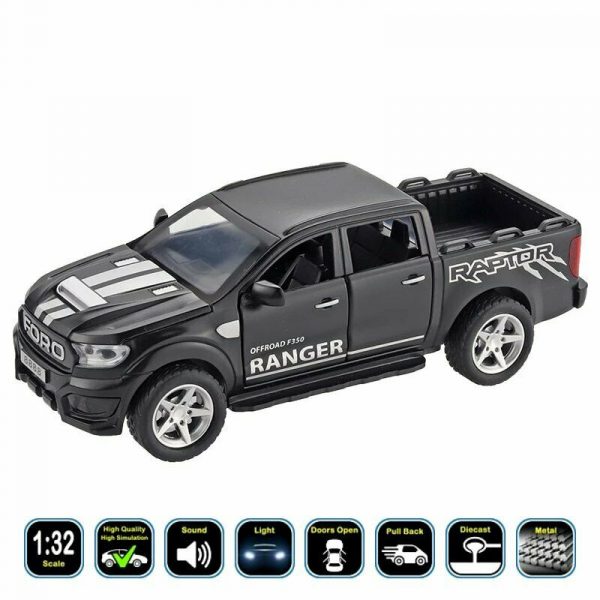132 Ford F350 Raptor Diecast Model Car High Simulation Toy Gifts For Kids 294860358425