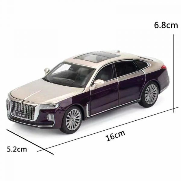 132 Hongqi H9 Diecast Model Car Pull Back High Simulation Toy Gifts For Kids 294860379075 2