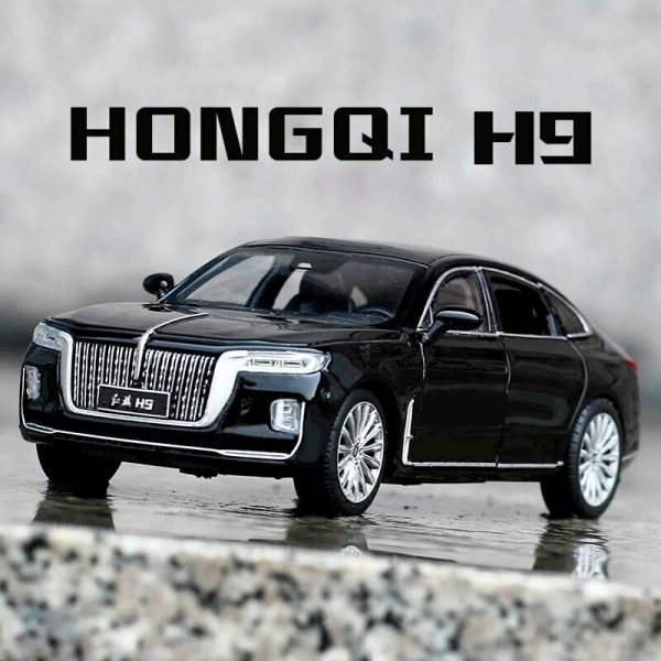 132 Hongqi H9 Diecast Model Car Pull Back High Simulation Toy Gifts For Kids 294860379075 3