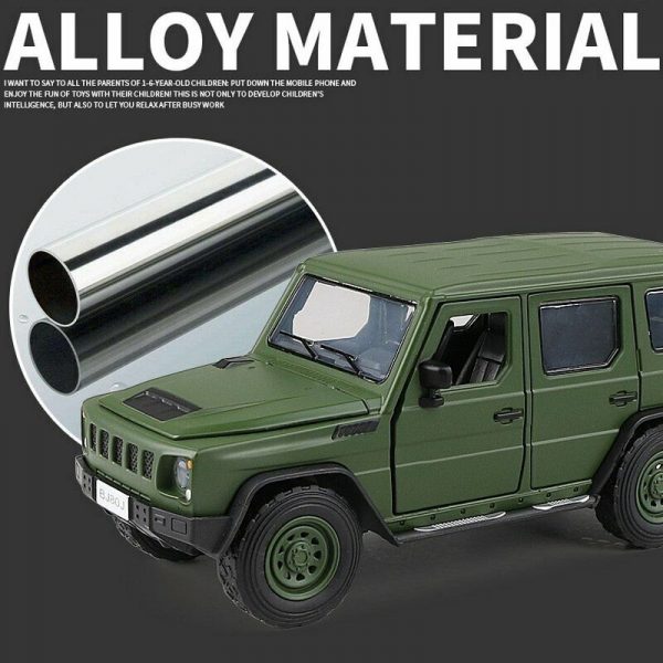 132 Jeep Beijing BJ80 Diecast Model Cars Pull Back Alloy Toy Gifts For Kids 294861878535 8