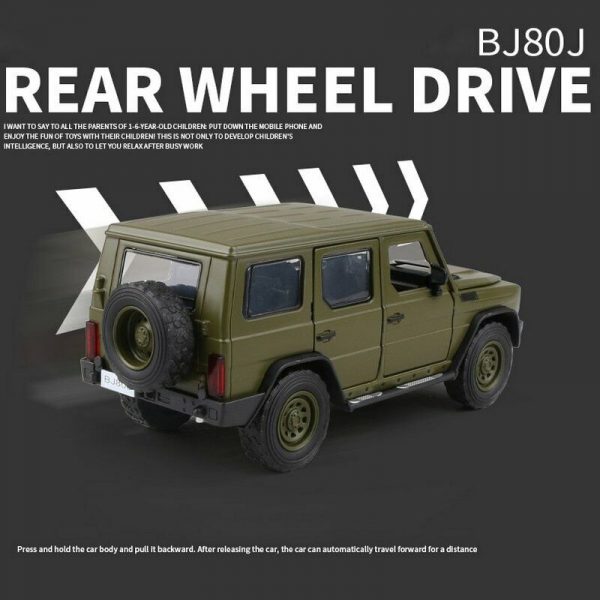 132 Jeep Beijing BJ80 Diecast Model Cars Pull Back Alloy Toy Gifts For Kids 294861878535 9
