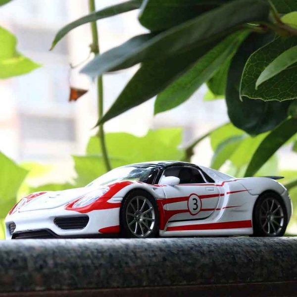 132 Porsche 918 Spyder Martini Racing Diecast Model Car Toy Gifts For Kids 294844238225 3