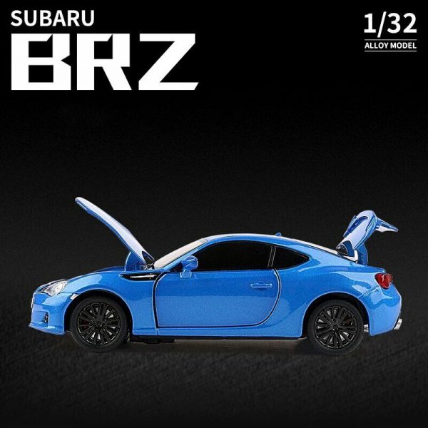 132 Subaru BRZ Diecast Model Cars Pull Back Light Sound Toy Gifts For Kids 294864298135 11