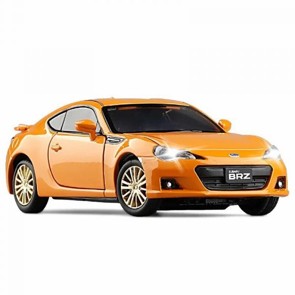 132 Subaru BRZ Diecast Model Cars Pull Back Light Sound Toy Gifts For Kids 294864298135 3