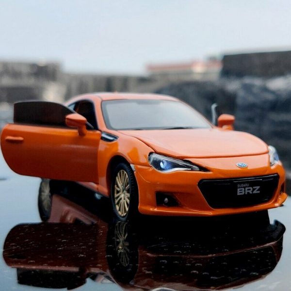 132 Subaru BRZ Diecast Model Cars Pull Back Light Sound Toy Gifts For Kids 294864298135 6