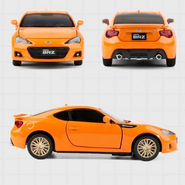 132 Subaru BRZ Diecast Model Cars Pull Back Light Sound Toy Gifts For Kids 294864298135 9