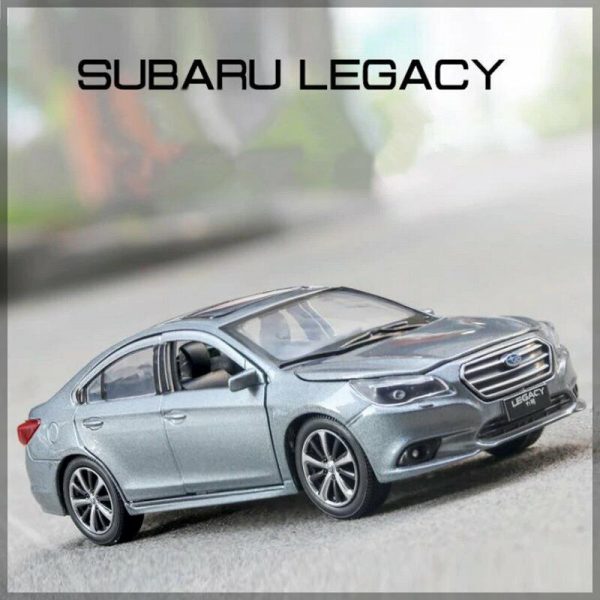 132 Subaru Legacy Diecast Model Car Pull Back Light Sound Toy Gifts For Kids 293605117215 4