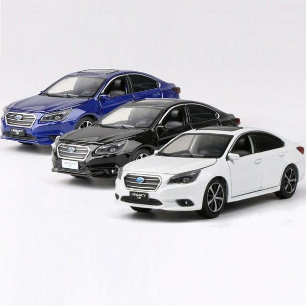 132 Subaru Legacy Diecast Model Car Pull Back Light Sound Toy Gifts For Kids 293605117215 8