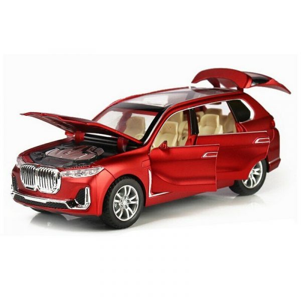 132 BMW X7 SUV Diecast Model Car Pull Back Light Sound Toy Gifts For Kids 293118368966 10