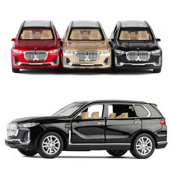 132 BMW X7 SUV Diecast Model Car Pull Back Light Sound Toy Gifts For Kids 293118368966 3