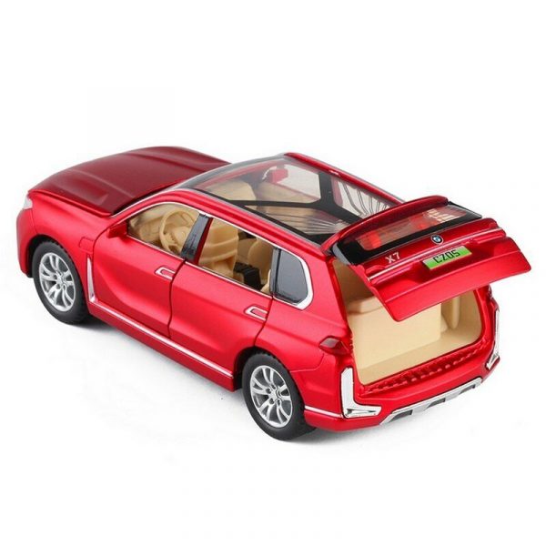 132 BMW X7 SUV Diecast Model Car Pull Back Light Sound Toy Gifts For Kids 293118368966 4