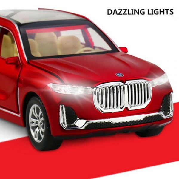 132 BMW X7 SUV Diecast Model Car Pull Back Light Sound Toy Gifts For Kids 293118368966 9