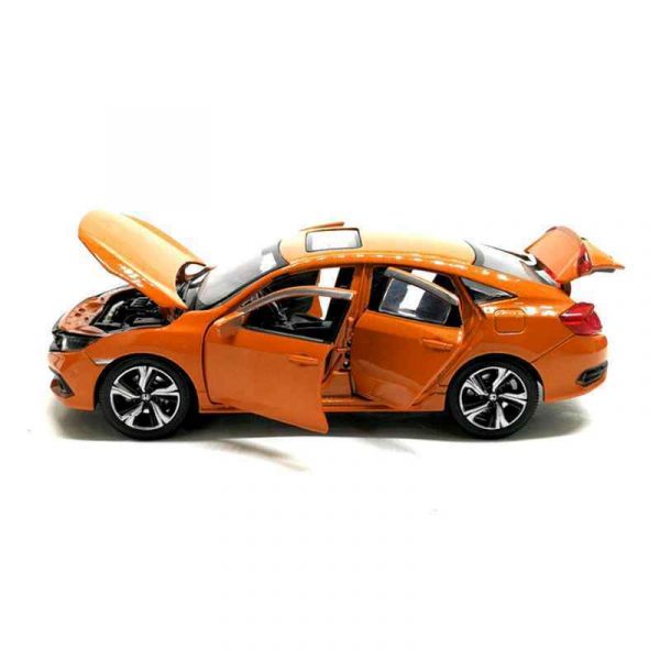 132 Honda Civic Diecast Model Car Pull Back Light Sound Toy Gifts For Kids 294189025476 4