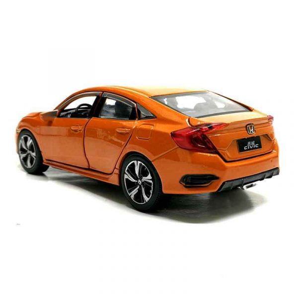 132 Honda Civic Diecast Model Car Pull Back Light Sound Toy Gifts For Kids 294189025476 6