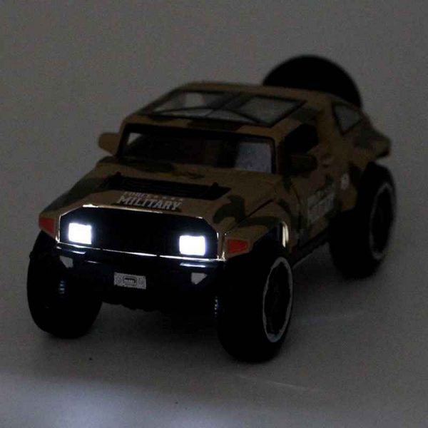 132 Hummer HX Diecast Model Cars Pull Back LightSound Alloy Toy Gifts For Kids 293605136826 5