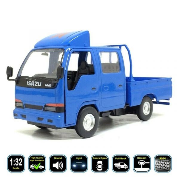 132 Isazu NHR Diecast Model Cars Metal Pull Back LightSound Toy Gifts For Kids 294189030996