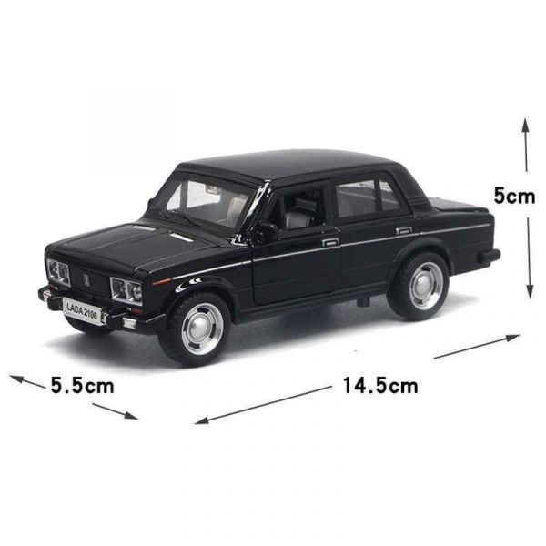 132 Lada 1600 VAZ 2106 2106 Diecast Model Cars Metal Toy Gifts For Kids 294189047076 6
