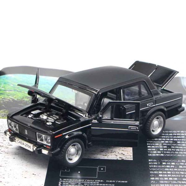 132 Lada 1600 VAZ 2106 2106 Diecast Model Cars Metal Toy Gifts For Kids 294189047076 7