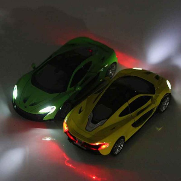 132 McLaren P1 Diecast Model Cars Pull Back Light Sound Toy Gifts For Kids 293369346796 3