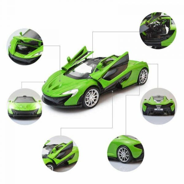 132 McLaren P1 Diecast Model Cars Pull Back Light Sound Toy Gifts For Kids 293369346796 7