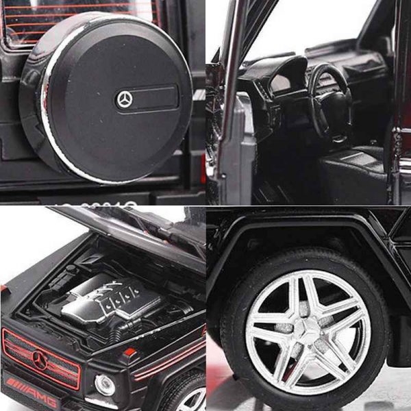 132 Mercedes AMG G65 W463 Diecast Model Cars Pull Back Toy Gifts For Kids 293310056846 10