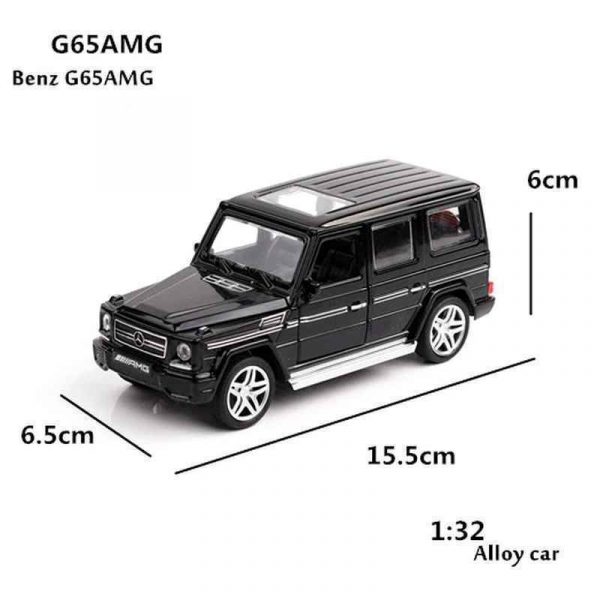 132 Mercedes AMG G65 W463 Diecast Model Cars Pull Back Toy Gifts For Kids 293310056846 4