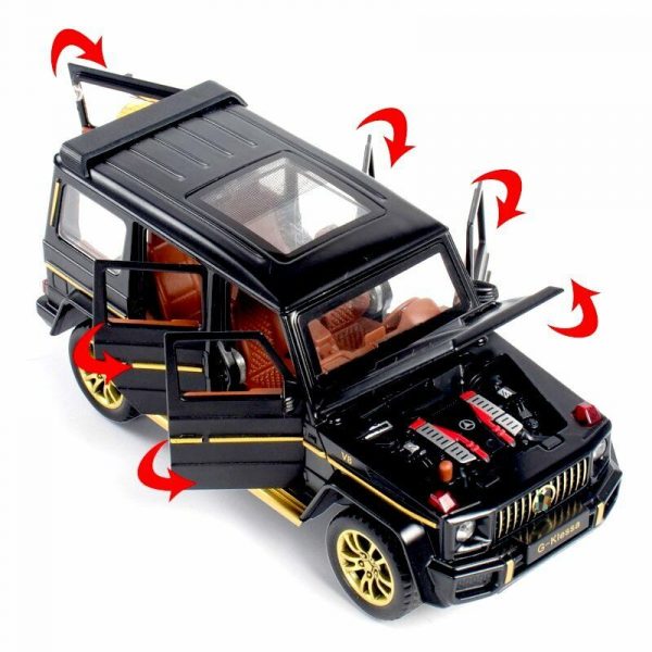 132 Mercedes Benz G63G Klessa Diecast Model Cars Pull Back Toy Gifts For Kids 294969033176 12