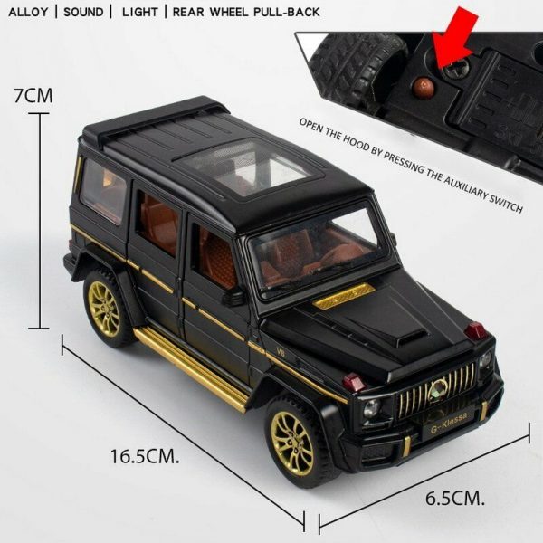 132 Mercedes Benz G63G Klessa Diecast Model Cars Pull Back Toy Gifts For Kids 294969033176 8