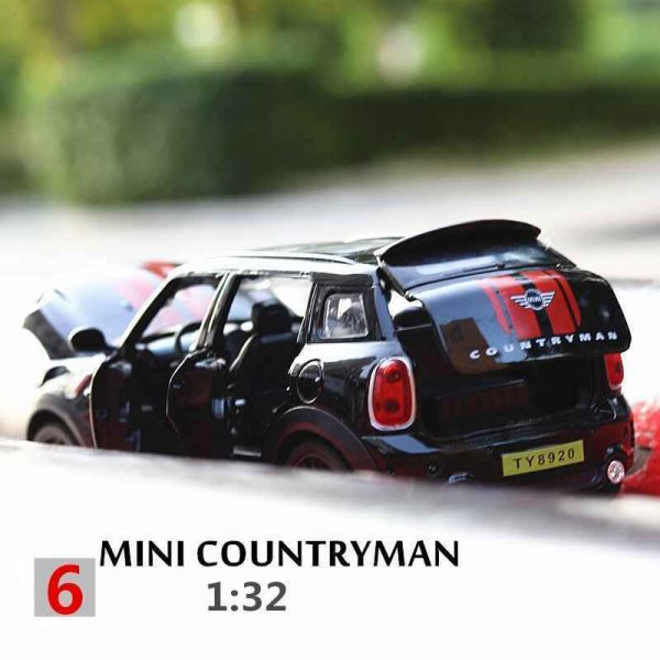 132 Mini Cooper Countryman F60 Diecast Model Car Pull Back Toy Gifts For Kids 293369357196 2