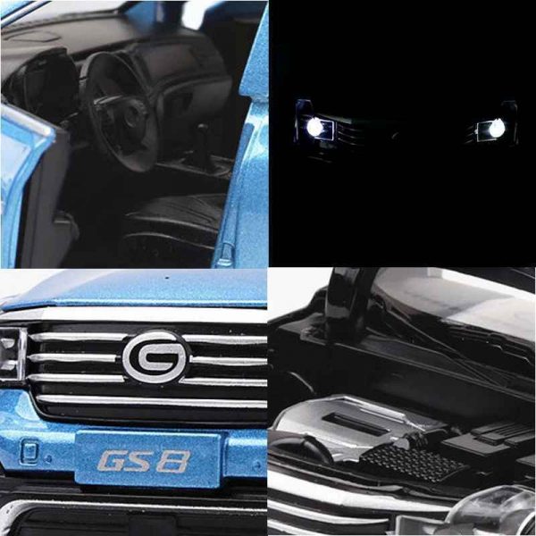 132 Trumpchi GS8 GAC GS8 Diecast Model Cars Light Sound Toy Gifts For Kids 293369260066 4
