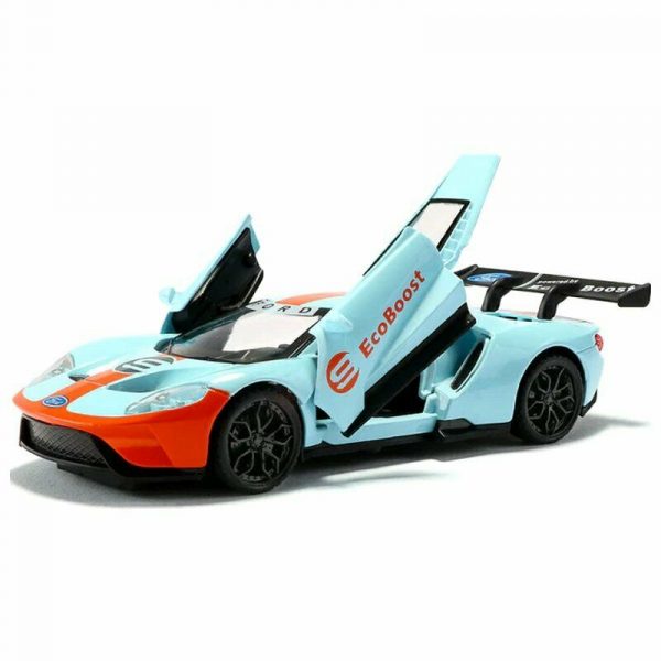 Variation of 132 Ford GT Race Diecast Model Car Pull Back Light amp Sound Toy Gifts For Kids 293605303186 51b9