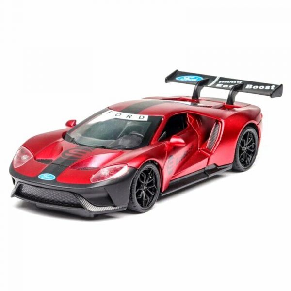 Variation of 132 Ford GT Race Diecast Model Car Pull Back Light amp Sound Toy Gifts For Kids 293605303186 7626