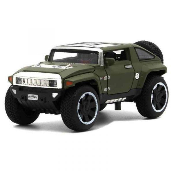 Variation of 132 Hummer HX Diecast Model Cars Pull Back LightampSound Alloy Toy Gifts For Kids 293605136826 a294