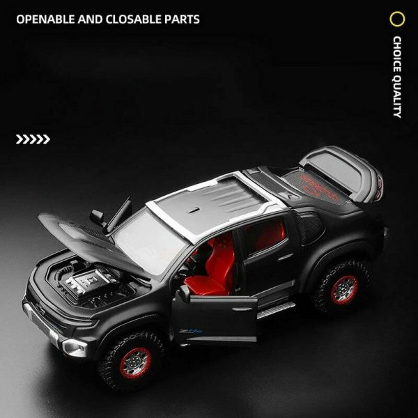 132 Chevrolet Colorado ZH2 Diecast Model Cars Pull Back Toy Gifts For Kids 295004692167 11