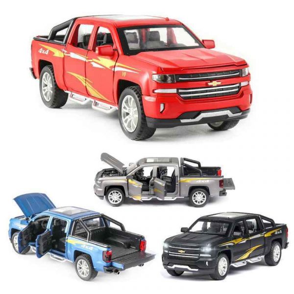 132 Chevrolet Silverado GMC Sierra Diecast Model Cars Toy Gifts For Kids 295004705907 7