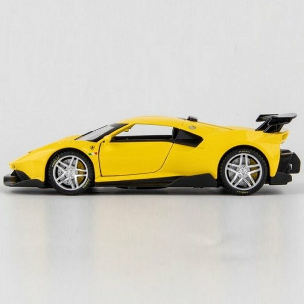 132 Ferrari P80C Diecast Model Car Pull Back High Simulation Toy Gift For Kids 295006448357 10