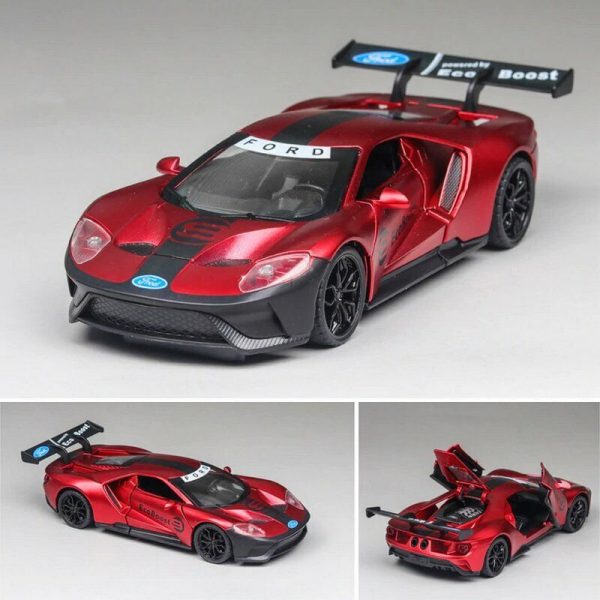 132 Ford GT40 Classic 1964 Diecast Model Cars Pull Back Toy Gifts For Kids 293311589687 7