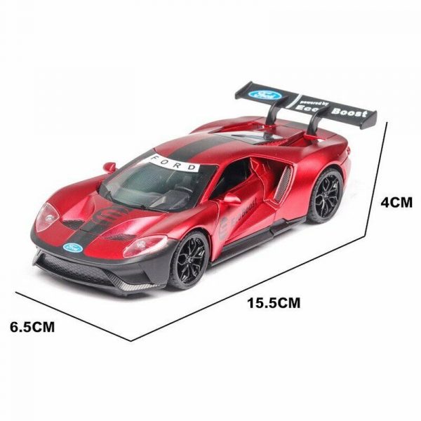 132 Ford GT40 Classic 1964 Diecast Model Cars Pull Back Toy Gifts For Kids 293311589687 8