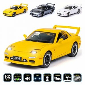 1:32 Mazda RX-7 (FD) Diecast Model Car High Simulation Toy Gifts For Kids