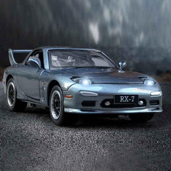 132 Mazda RX 7 FD Diecast Model Car High Simulation Toy Gifts For Kids 293605173157 6