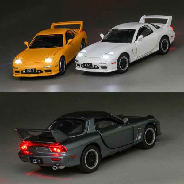 132 Mazda RX 7 FD Diecast Model Car High Simulation Toy Gifts For Kids 293605173157 8