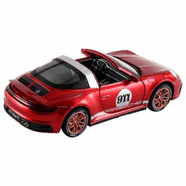 132 Porsche 911 Targa 4S Convertible Diecast Model Cars Toy Gifts For Kids 294864259847 7
