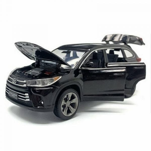 132 Toyota Highlander XU50 LE Diecast Model Cars Pull Back Toy Gifts For Kids 294189049977 11