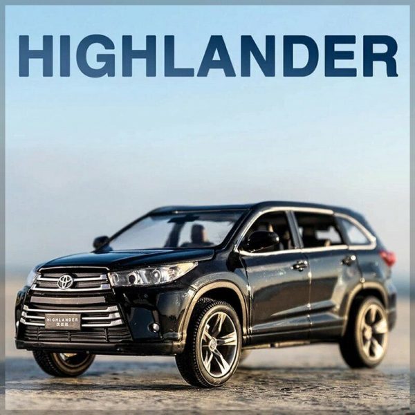 132 Toyota Highlander XU50 LE Diecast Model Cars Pull Back Toy Gifts For Kids 294189049977 2
