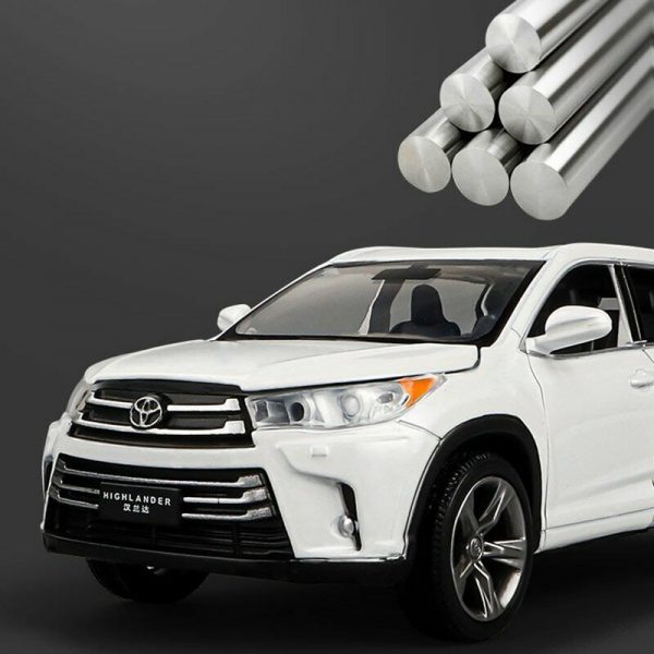 132 Toyota Highlander XU50 LE Diecast Model Cars Pull Back Toy Gifts For Kids 294189049977 5