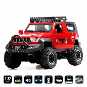 1:32 Warwolf 3 Parameter Diecast Model Car High Simulation Toy Gifts For Kids