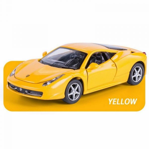 Variation of 132 Ferrari 458 Italia Diecast Model Car High Simulation Toy Gifts For Kids 294860326317 494e