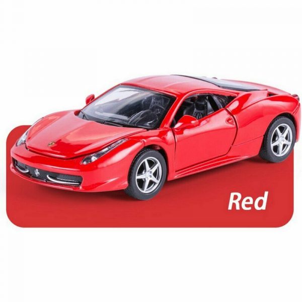 Variation of 132 Ferrari 458 Italia Diecast Model Car High Simulation Toy Gifts For Kids 294860326317 69c0